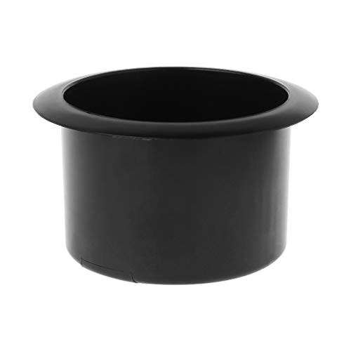 yuanhaourty Plastic Black Insert Cup Holder Drink Bottle Placing Rack for Car Marine Boat RV Truck Office Sofa