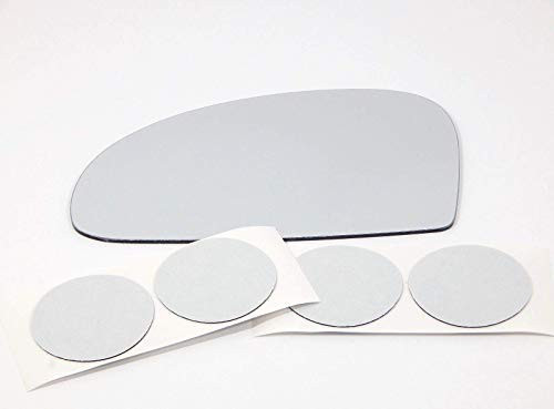 Part is Compatible with 06-12 Eclipse Left Driver Side Replacement Mirror Glass Lens w/Adhesive USA