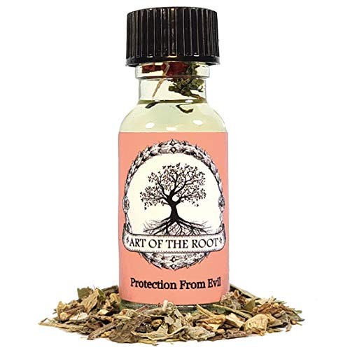 Protection from Evil Oil 1/2 oz for Negativity, Psychic Attacks  and  Evil Intentions Hoodoo Wicca Pagan Voodoo Conjure