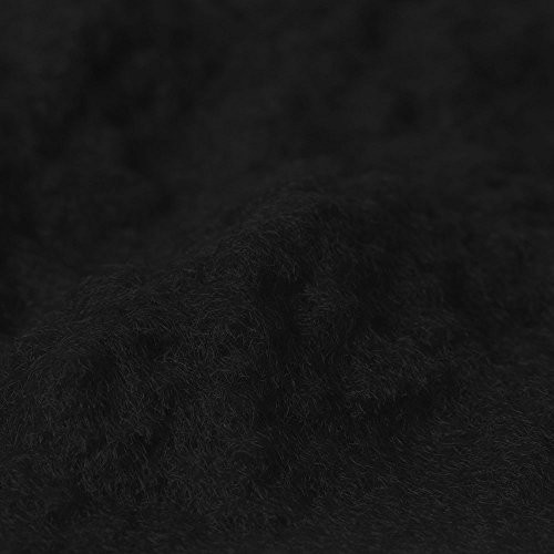 Donjer Suede-Tex Flocking Fiber, 3 oz Bag, Black (Nylon)