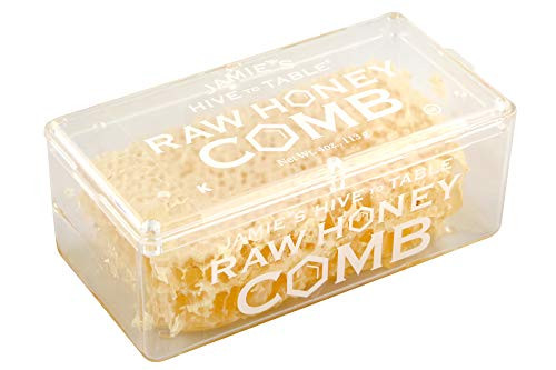 Jamie's Hive To Table 100 percent Raw Honey Comb, Ultimate Pure Honey, 4 Oz
