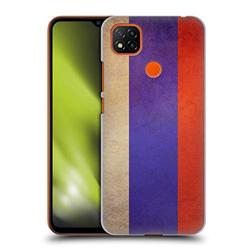 Head Case Designs Russia Russian Vintage Flags Set 4 Hard Back Case Compatible with Xiaomi Redmi 9C