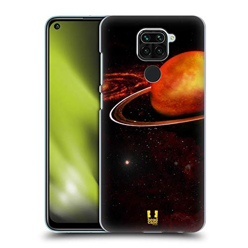 Head Case Designs Uranus Space Wonders Set 2 Hard Back Case Compatible with Redmi Note 9 / Redmi 10X 4G