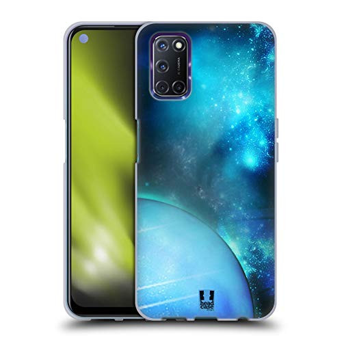 Head Case Designs Neptune Space Wonders Set 2 Soft Gel Case Compatible with Oppo A72