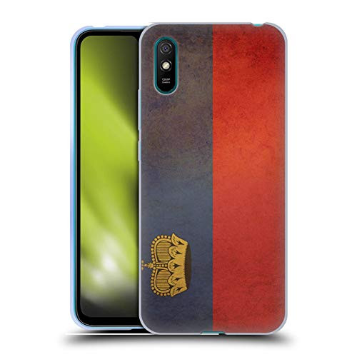 Head Case Designs Liechtenstein Liechtensteiner Vintage Flags Set 5 Soft Gel Case Compatible with Xiaomi Redmi 9A