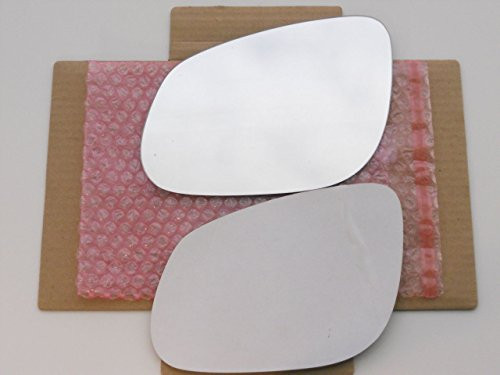 New Replacement Mirror Glass with FULL SIZE ADHESIVE for PORSCHE CAYENNE Driver Side View Left LH New Replacement Mirror Glass with FULL SIZE ADHESIVE for PORSCHE CAYENNE Driver Side View Left LH