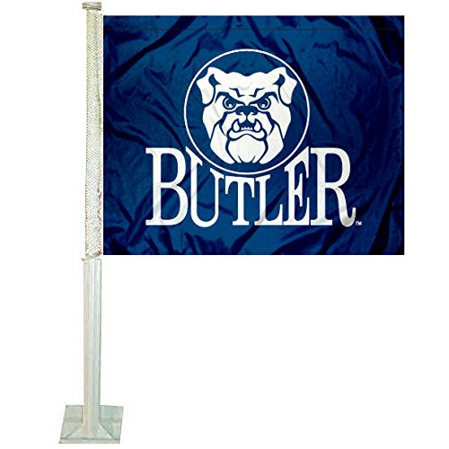 College Flags  and  Banners Co. Butler Bulldogs Car and Auto Flag