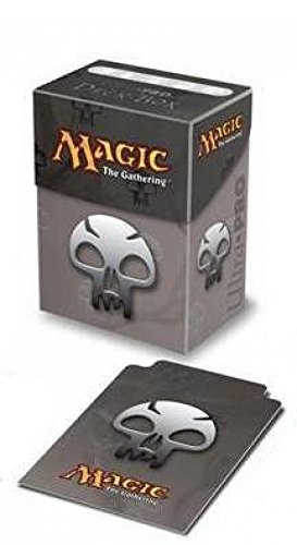 Ultra Pro The Magic the Gathering MTG Mana Deck Box - BLACK with Colored Divider