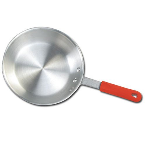 Winware 8 Inch Aluminum Fry Pan with Silicone Sleeve