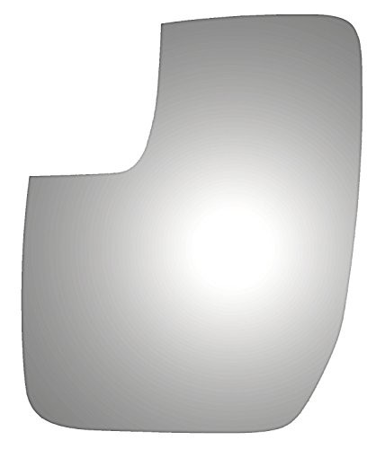 Burco 4378 Lower Flat Driver Side Replacement Mirror Glass for Ford E-150, E-250, E-350 Super Duty, E-450 Super Duty 2010, 2011, 2012, 2013, 2014, 2015