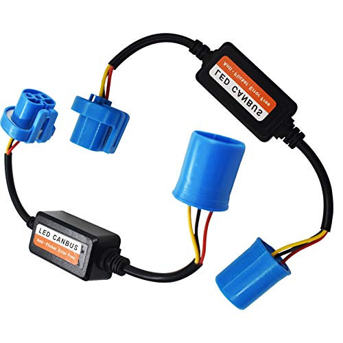 WFLNHB 2x 9007 HB5 LED Headlight Conversion Kit Canbus Error Free Anti Flicker Capacitors Resistor Wiring Harness Decoder