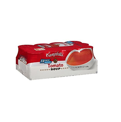 Campbell's Condensed Healthy Request Tomato Soup, 10.75 oz. Can Pack of 12