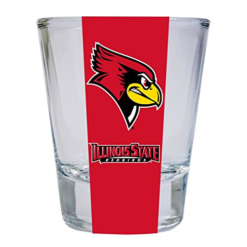 Illinois State Redbirds Round Shot Glass