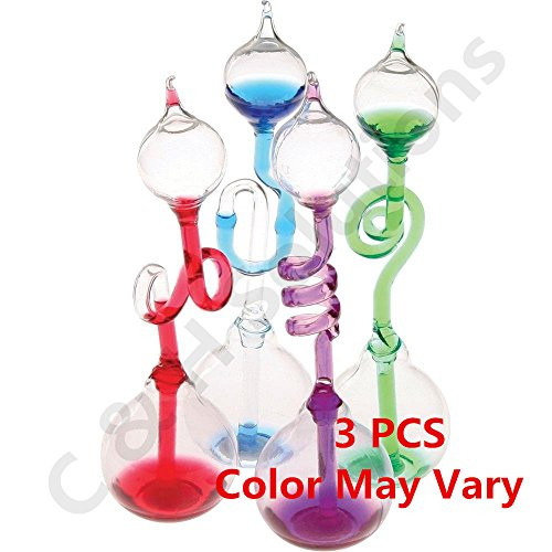 C and H Solutions Colorful Office Thinking Hand Boiler, Glass Science Energy Transfer, Children Science Experiment, Love Birds Color Meter Hand Boiler, 3 Pcs Color May Vary