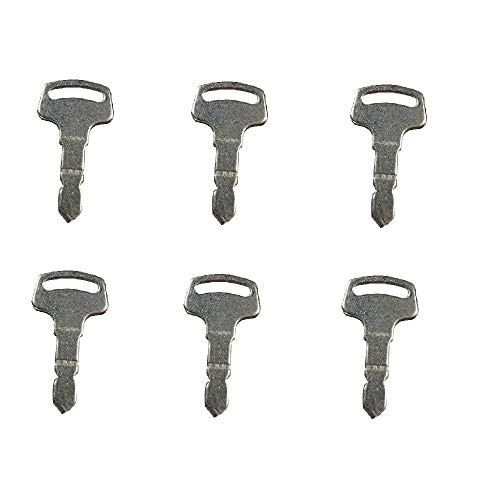 6 Ignition Keys for Kubota B Series Tractor Fits Case NH 15248-63700 6C040-55432