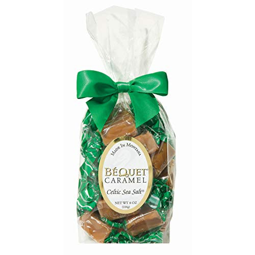 Be?quet Caramel Celtic Sea Salt 8oz Gift Bag