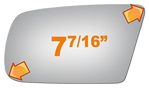 Burco 2469 Driver Side Replacement Mirror Glass for 1988-1996 BUICK REGAL, 1990-1994 CHEVROLET LUMINA, 1988-1996 PONTIAC GRAND PRIX