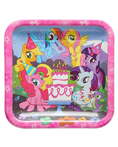 American Greetings, My Little Pony, Paper Dinner Plates, 40-Count