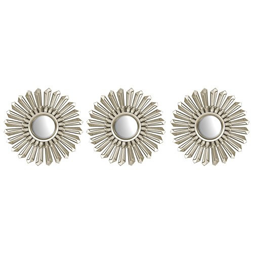 Urban Shop 784857762310 Metallic Mirror Champagne