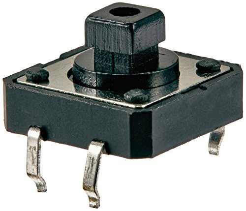 Uxcell Momentary Tactile Tact Push Button Switch, 12 x 12 x 7mm