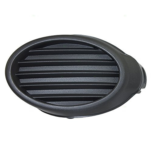 Bumper Fog Light Lamp Lens Hole Cover Grille Insert Driver Front Replacement for 12-14 Ford Focus w/o fog lamps CP9Z 17B814 A FO1038116
