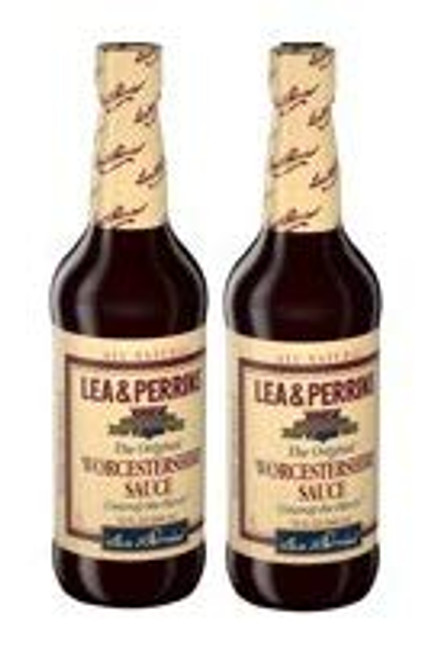 Lea and Perrins Worcestershire Sauce 15 fl oz Bottle Pack of 2 Lea and Perrins Worcestershire Sauce 15 fl oz Bottle Pack of 2