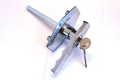 Wayne Dalton Garage Door Exterior Keyed Lock Handle with Keys, Part  255543