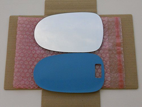 New Replacement Mirror Glass with FULL SIZE ADHESIVE for 2000-2006 NISSAN SENTRA Driver Side View Left LH