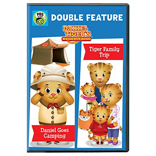 Daniel Tiger's Neighborhood Double Feature Daniel Goes Camping and Tiger Family Trip DVD