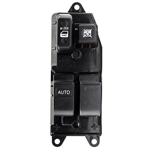 MILLION PARTS Front Left Power Window Master Switch fit for 2000 2001 2002 2003 2004 2005 2006 Toyota Tundra  and  2000 2001 2002 2003 Toyota Solara  and  1998 1999 2000 Toyota Sienna