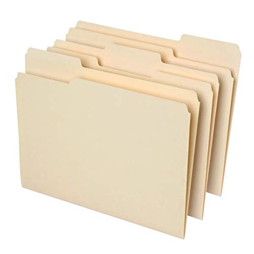 Office Depot File Folders, 1/3 Cut, Letter Size, 30 percent Recycled, Manila, Pack Of 100, 810838 Office Depot File Folders, 1/3 Cut, Letter Size, 30 percent Recycled, Manila, Pack Of 100, 810838
