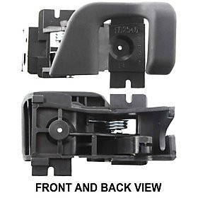 FORD RANGER 92-92 FRONT DOOR HANDLE LH, Inside, Textured Black