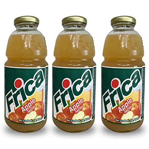 Frica Jugo de Manzana / Frica Apple Nectar500ml each glass bottle 3 pack