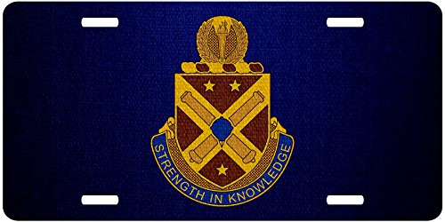ExpressItBest Premium Aluminum License Plate - U.S. Army Warrant Office Career Center, Dist Unit