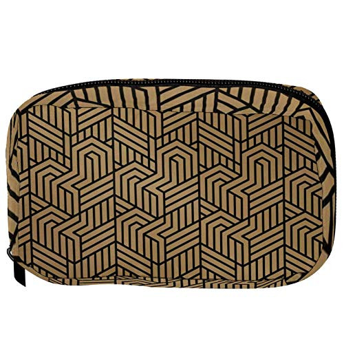 Inhomer Toiletry Bags for Women Brown Travel Cosmetic Makeup Pouch Handy Pencil Cases Inhomer Toiletry Bags for Women Brown Travel Cosmetic Makeup Pouch Handy Pencil Cases