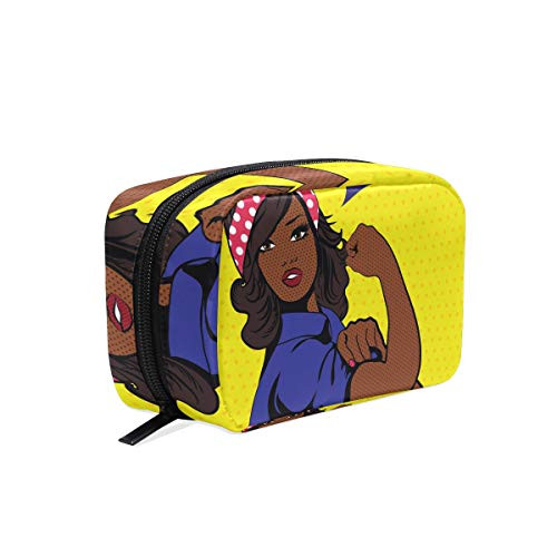 African Woman Womens Travel Cosmetic Bags Makeup Toliletry Pouch Bag Case Cosmetic Toiletries Organizer Bag African Woman Womens Travel Cosmetic Bags Makeup Toliletry Pouch Bag Case Cosmetic Toiletries Organizer Bag