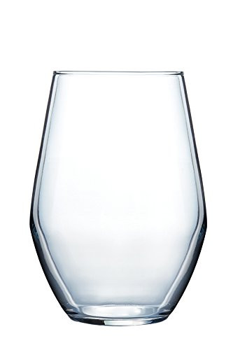 Luminarc Concerto Stemless Wine (Set of 4), 11.5 oz, Clear