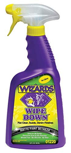 Wizards 3004.2991 01220 Wipe Down Matte Paint Detailer - 22 oz.