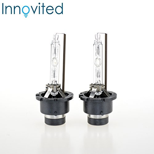 Innovited HID Xenon D4S D4R 3000K Replacement Bulbs 1 Pair Golden Yellow