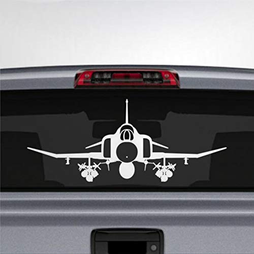 F-4 Phantom II Sticker Decal Self Adhesive Vinyl Customize Car Decal Window Decal Vinyl Decal Die Cut Decals Funny Laptop Stickers Bumper Stickers Present