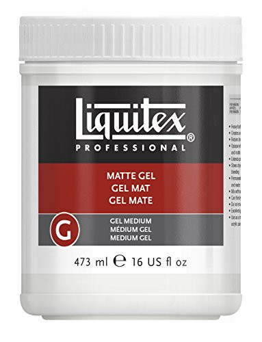 Liquitex Professional Matte Gel Medium, 16-oz