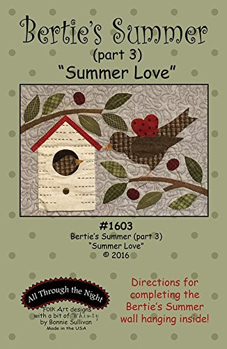 Bertie's Summer Quilt Pattern Part 3 Summer Love