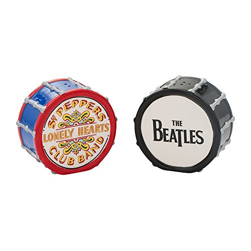 Vandor The Beatles Drums Ceramic Salt and Pepper Set (72030)