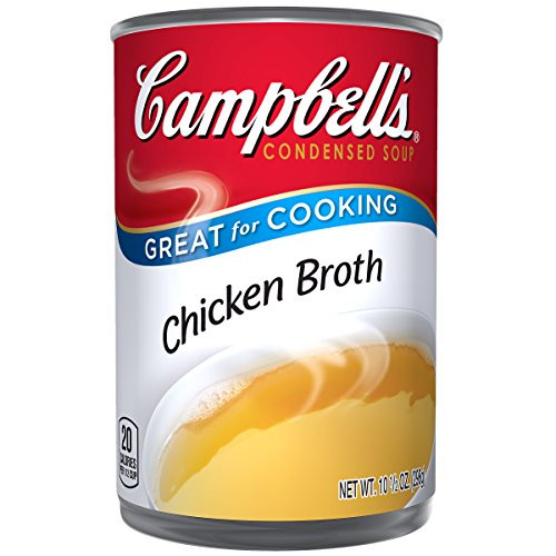Campbell's Condensed Chicken Broth, 10.5 oz. Can Pack of 12