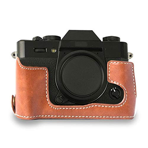 Serounder Camera Half Body Case, PU Leather Bottom Opening Version Camera Protective Bag Cover Shell for Fuji XT10 XT20 XT30 CameraBrown Serounder Camera Half Body Case, PU Leather Bottom Opening Version Camera Protective Bag Cover Shell for Fuji XT10 XT20 XT30 CameraBrown