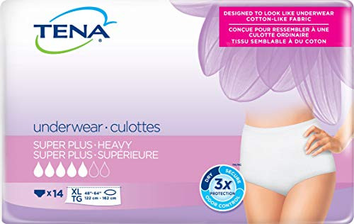 MCK54953101 - Adult Absorbent Underwear TENA Women Pull On X-Large Disposable Heavy Absorbency