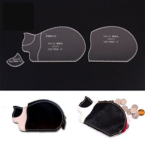 NW Diary Case Acrylic Template Pocketbook Case Leather Pattern Acrylic Leather Pattern Leather Templates