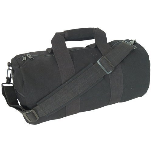 Fox Outdoor Products Canvas Roll Bag, Black, 9 x 18-Inch