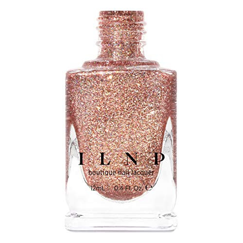 ILNP Juliette Holographic Nail Polish, Rose Gold ILNP Juliette Holographic Nail Polish, Rose Gold