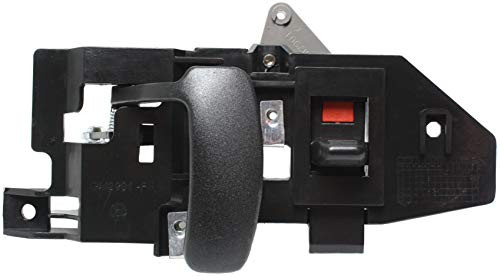 Interior Door Handle compatible with EXPRESS/SAVANA VAN 96-15 Front RH Inside Black Zinc Rear RH - Side Hinged/Back Dr